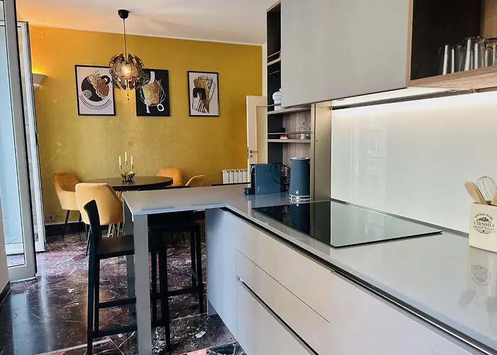 Casa Crema Con Vista Mare アパート ジェノヴァ